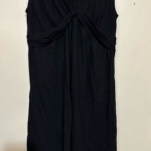 LOFT Elegant Black Sleeveless Dress